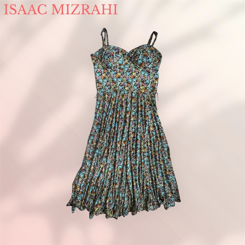 Isaac Mizrahi - Multicolor Floral Midi Sundress - Small